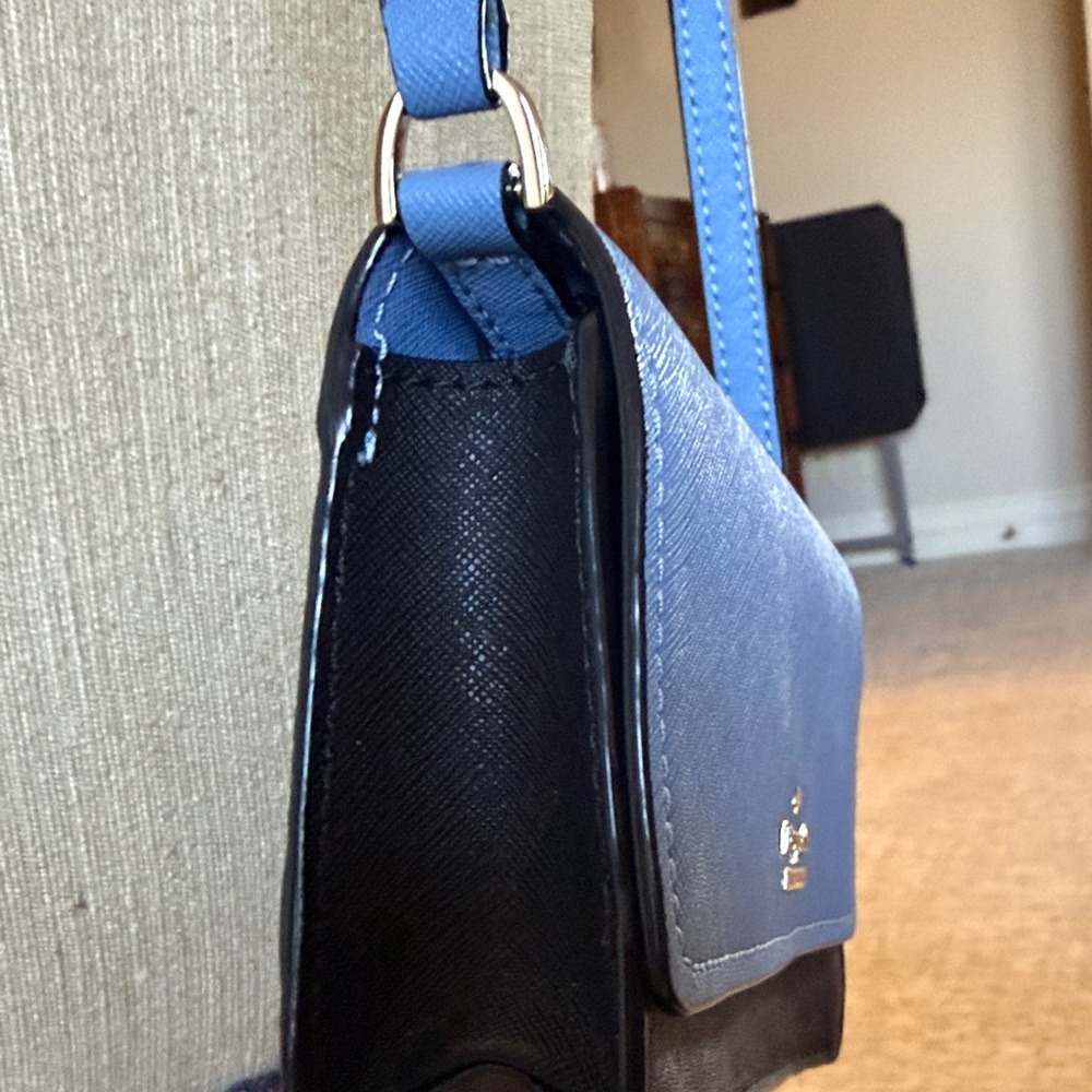 Kate Spade Two-Tone Blue and Black Crossbody Bag - Picture 3 of 11